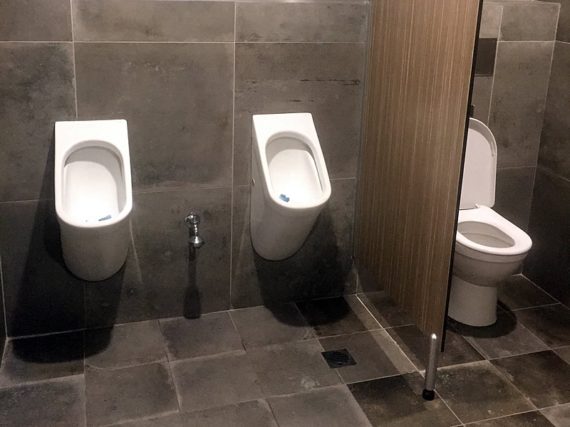 Commercial Mens Toilet Renovation