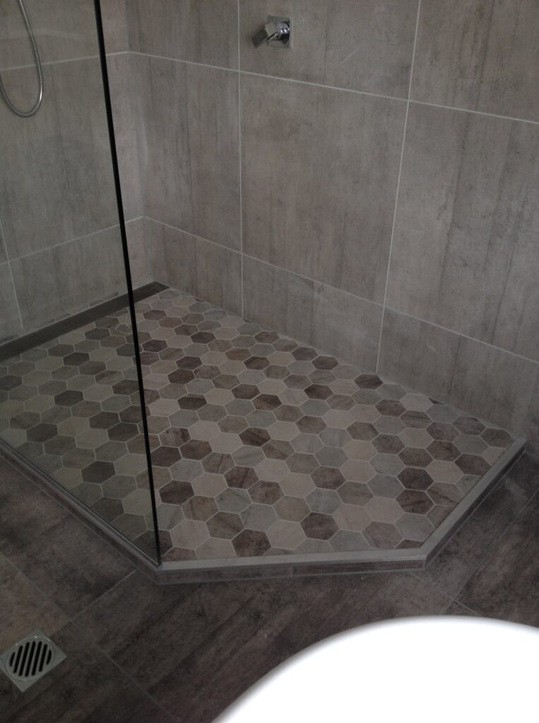 Shower New Tiling