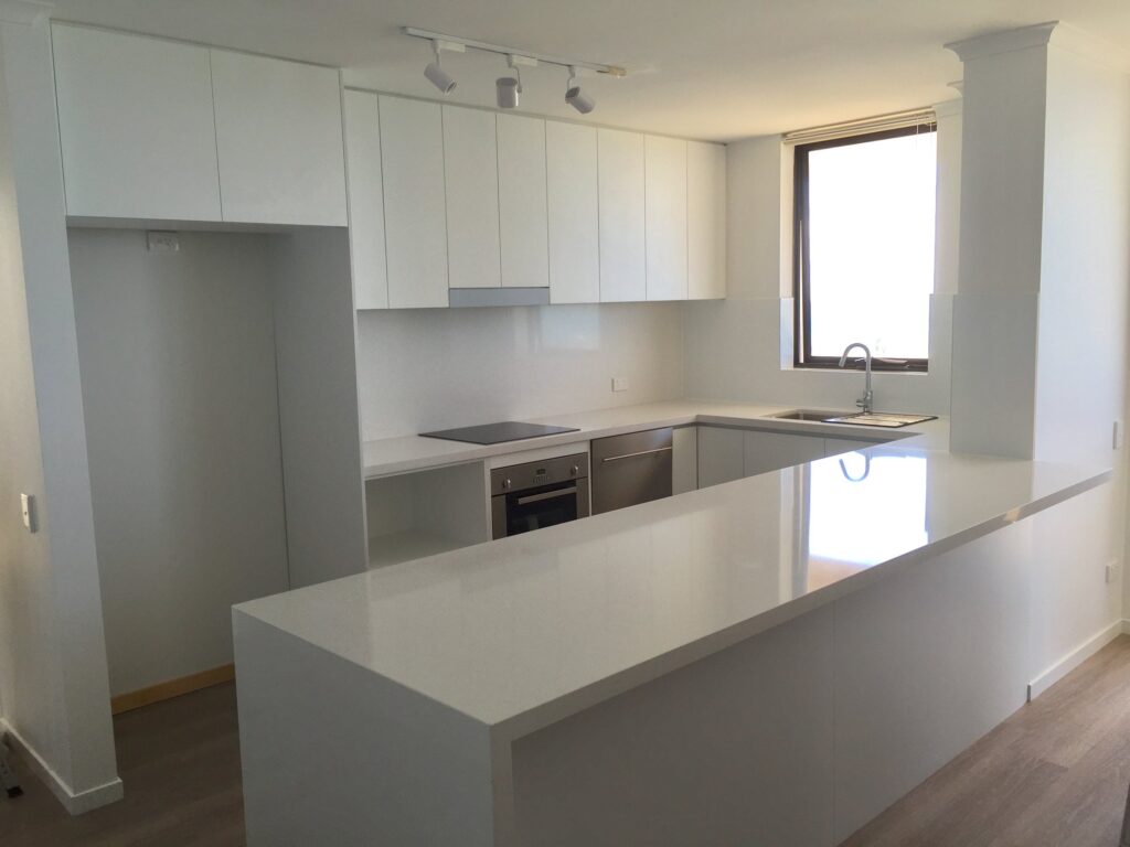 White Kitchen Renovation Sunshine Coast Maroochydore